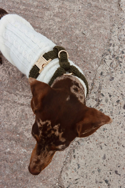 Khaki Teddy Fully Adjustable Harness