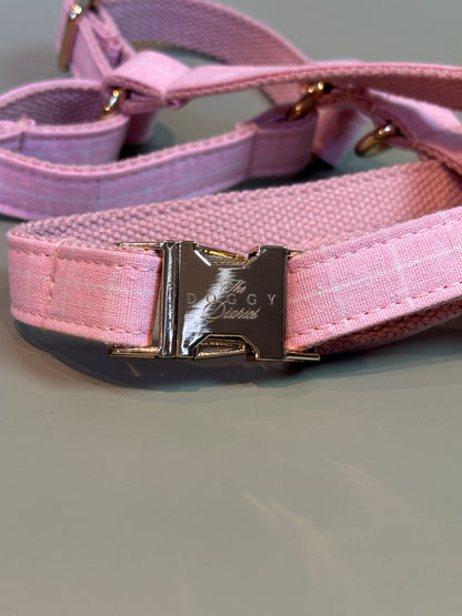 Pink Chequered Fully Adjustable Harness