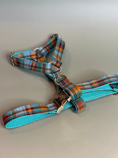 Bright Plaid Adjustable Harness