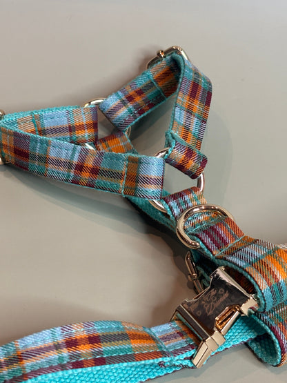 Bright Plaid Adjustable Harness